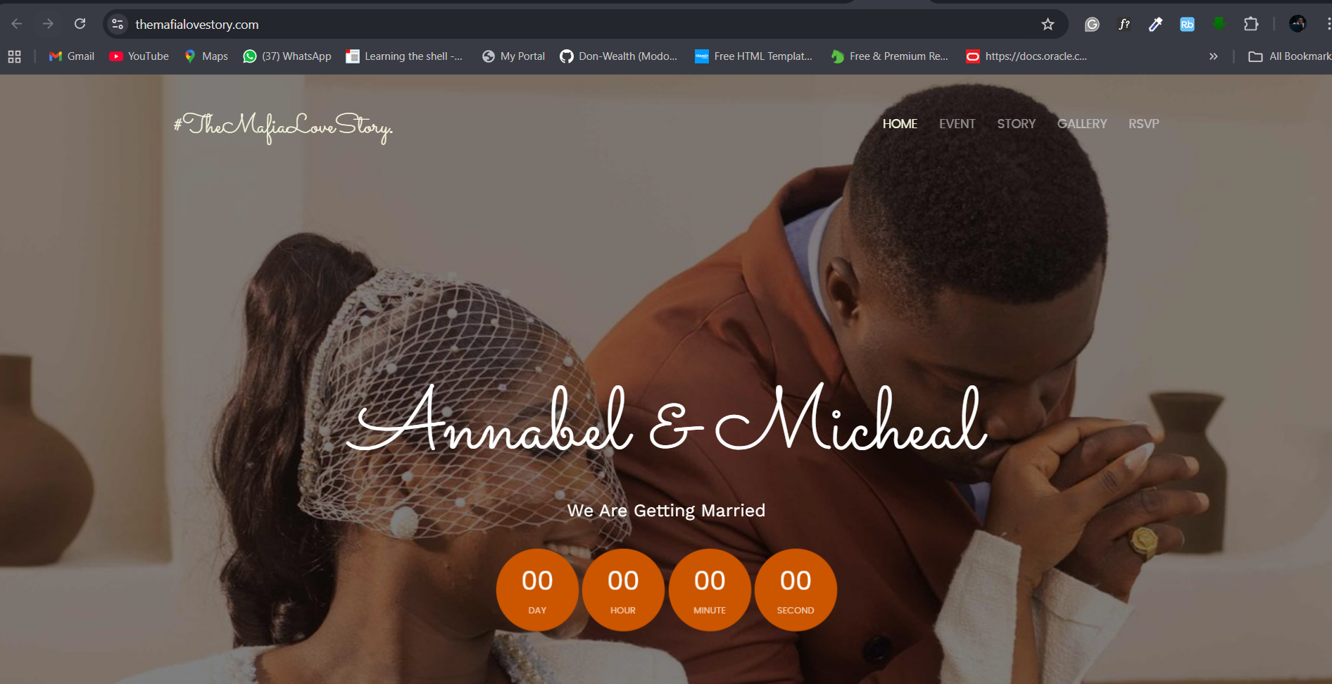 Wedding Website