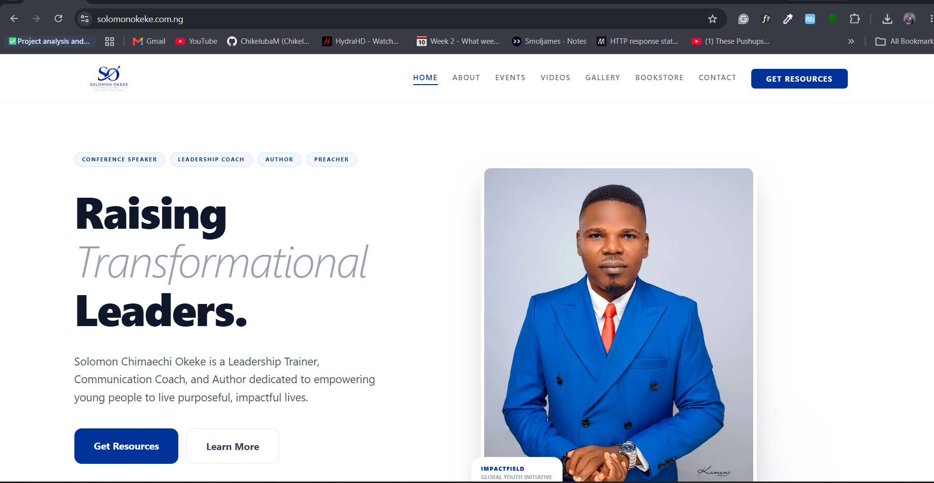 Solomon Okeke Website Platform